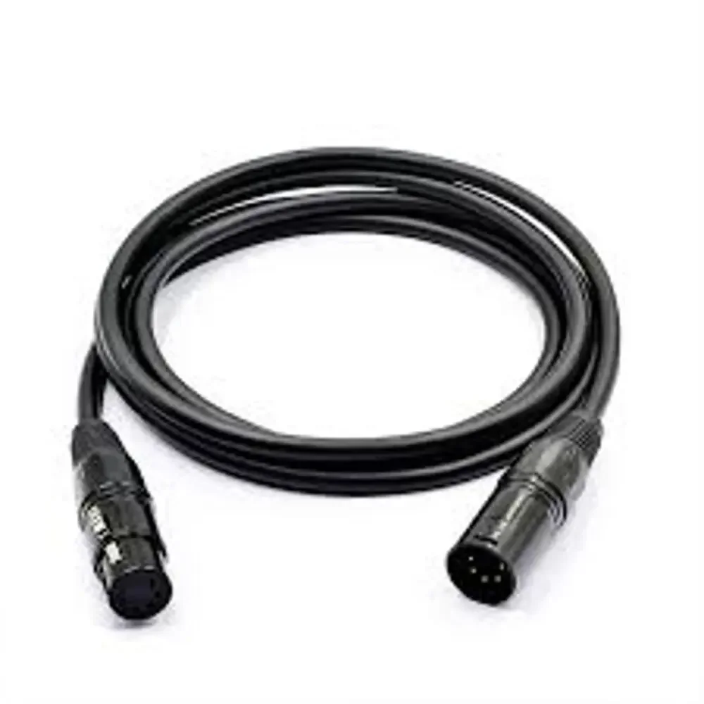 New XLR Cable 6.5ft – Male to Female 3-Pin Mic Audio Cord for Mixer/Speaker